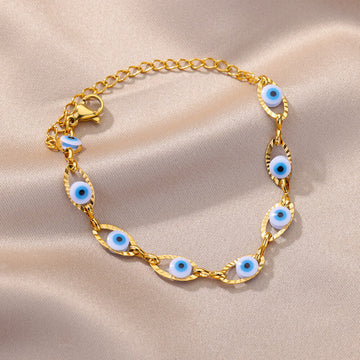 Enamelled Lucky Beaded Bracelet - Fitlab