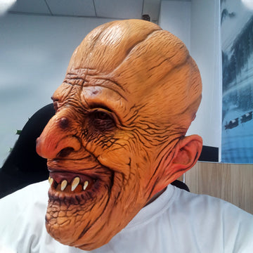 Pumpkin Cosplay Latex Scary Mask