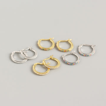 Sterling Silver Ear Buckle Earrings - Fitlab