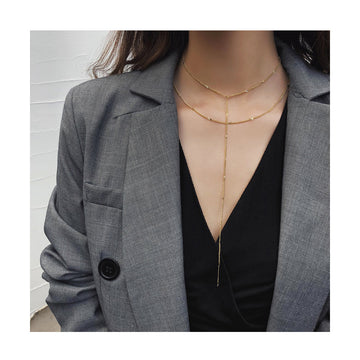 Double Necklace Clavicle Chain - Fitlab