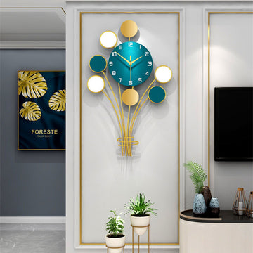 Horloge murale créative de luxe