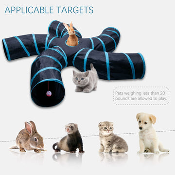 Tree Pattern Tunnel Pet Toy - Fitlab