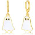 Ghost Huggie Hoop Earrings - Fitlab