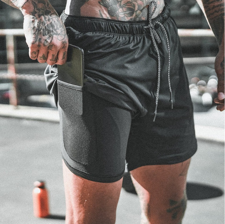 Compression Shorts With Pocket - Fitlab