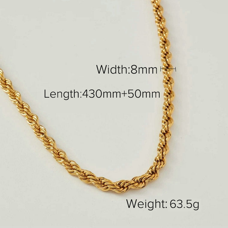 Twisted Rope Chain