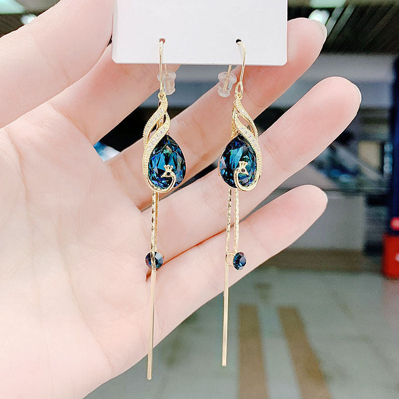 Peacock Style Earrings