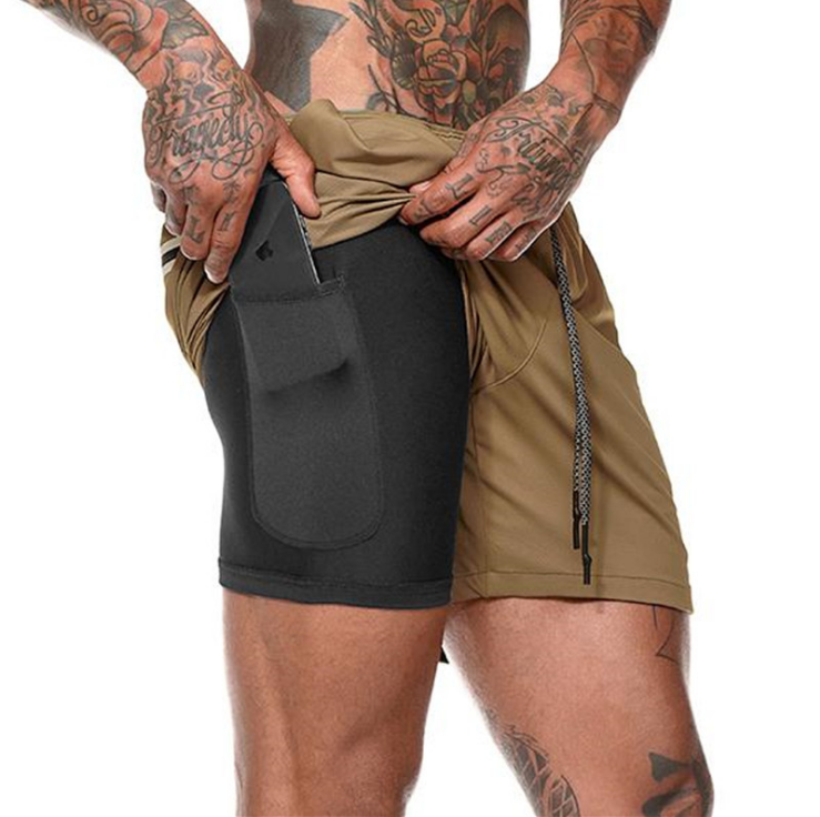 Compression Shorts With Pocket - Fitlab