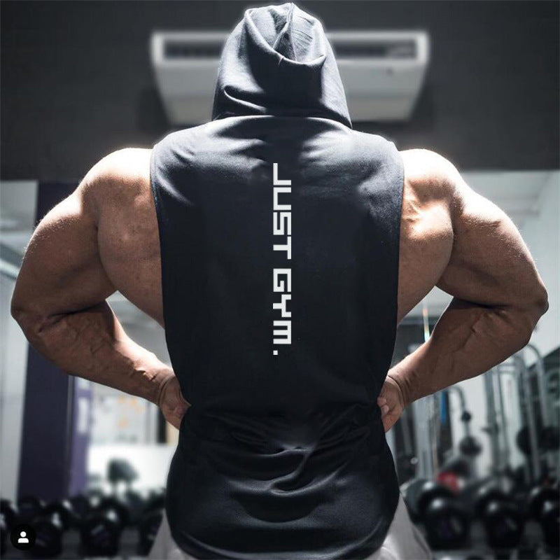 Sleeveless Workout Hoodie - Fitlab