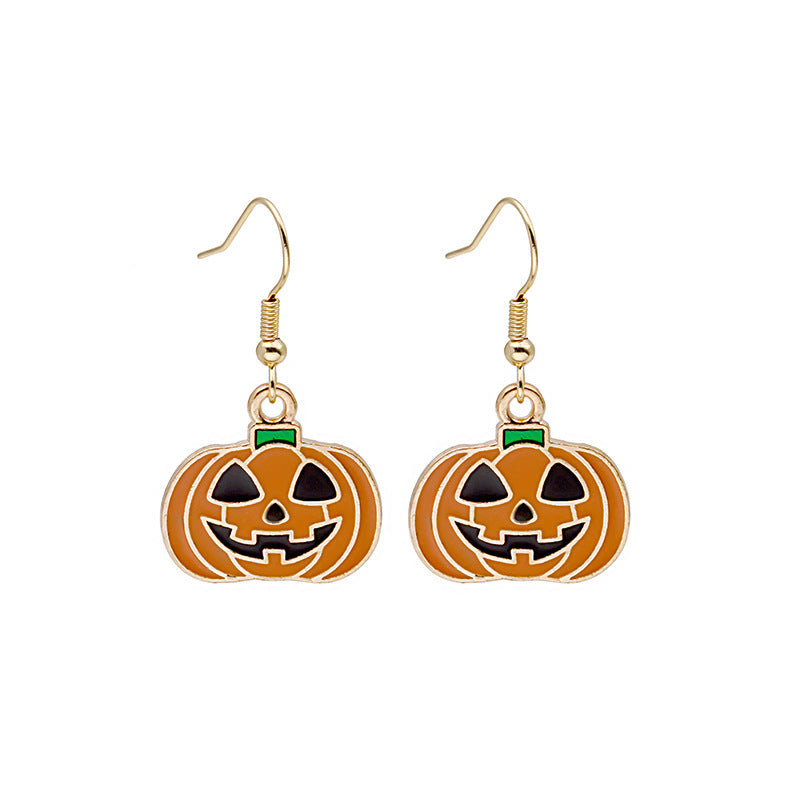Halloween Cute Pumpkin Earrings - Fitlab