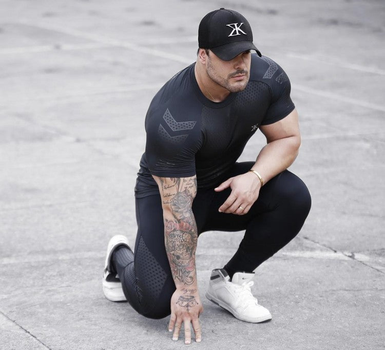 Workout Black Shirt - Fitlab