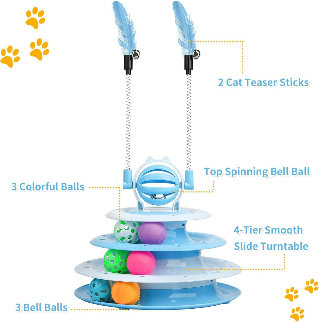 Indoor Cats Kitten Toys