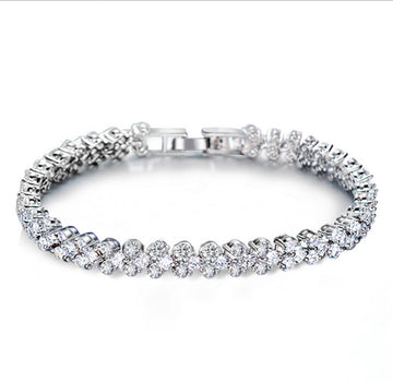 Zircon Cubic Stone Bracelet