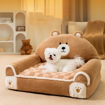 Teddy Face Pet Bed