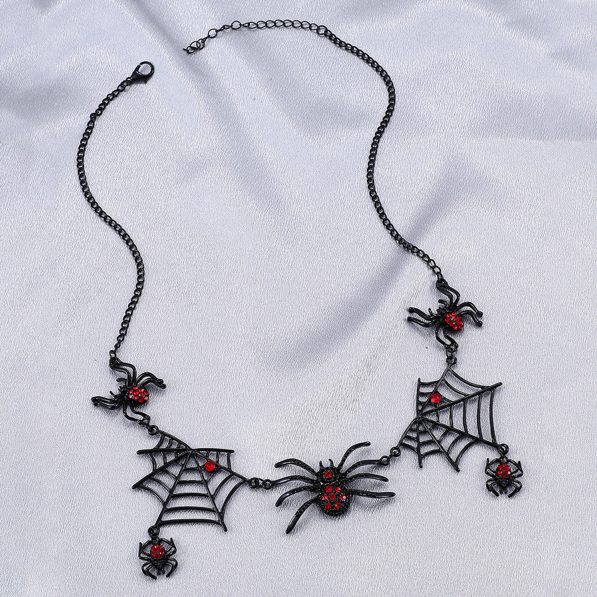 Halloween Spider Web Necklace - Fitlab