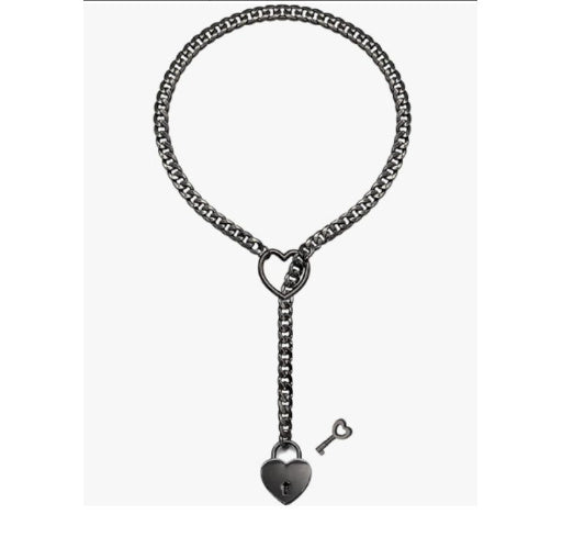 Adjustable Length Heart Shaped Necklace