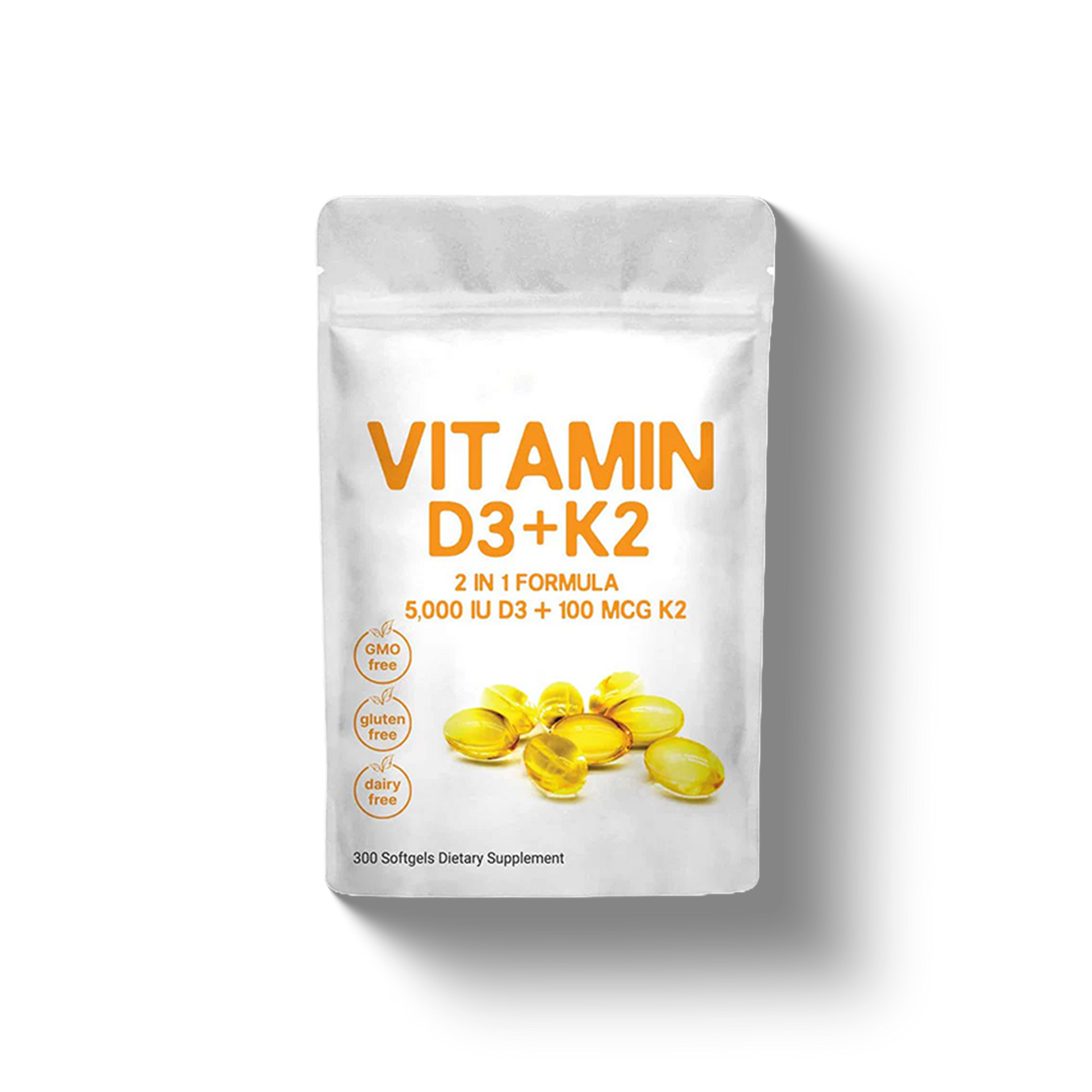 OEM Micro Ingredients Vitamin D3+K2 | 2 in 1 Vitamins D & K Complex