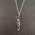 Hanging Skeleton Pendant Necklace - Fitlab