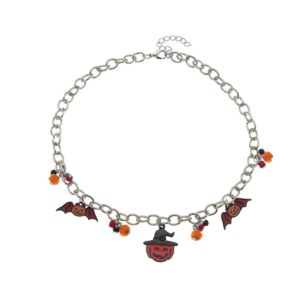 Pumpkin Halloween Necklace - Fitlab