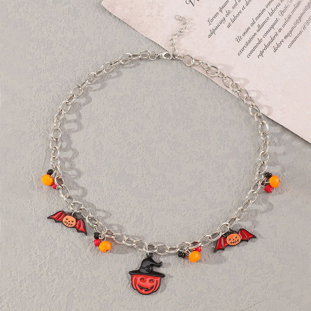 Pumpkin Halloween Necklace - Fitlab