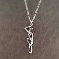 Hanging Skeleton Pendant Necklace - Fitlab