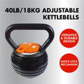 Adjustable Weight Kettlebells - Fitlab