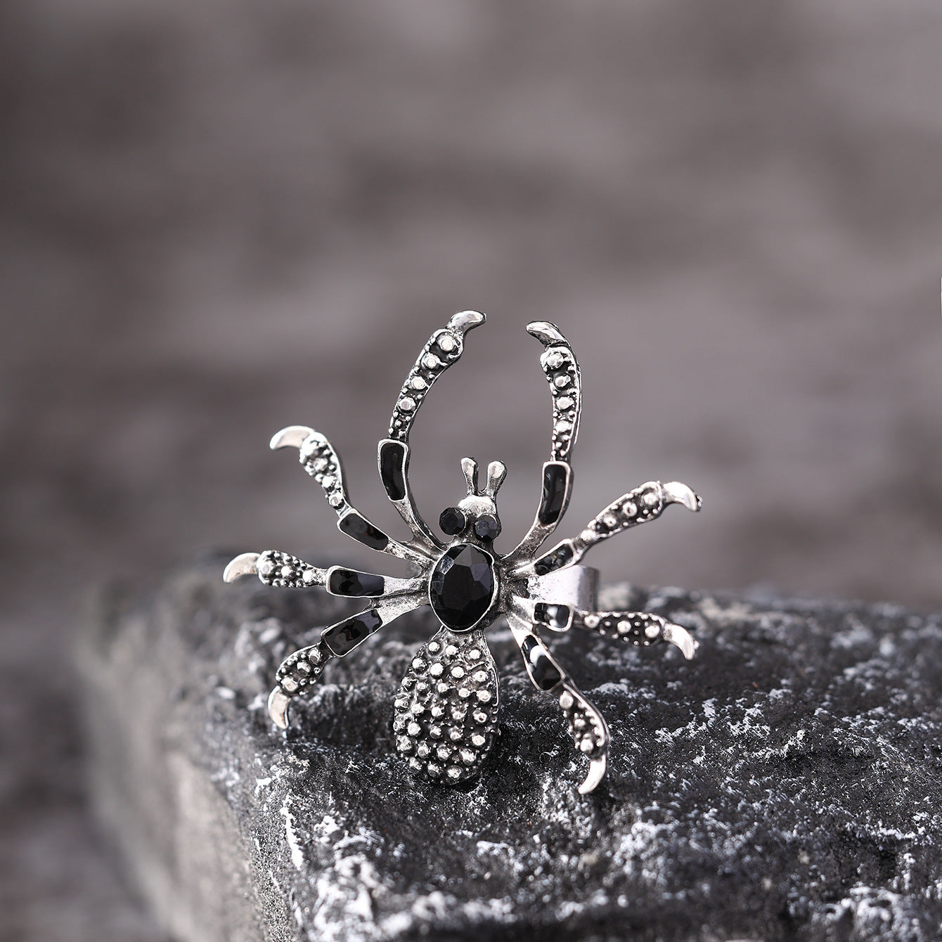 Halloween Spider Stone Ring - Fitlab