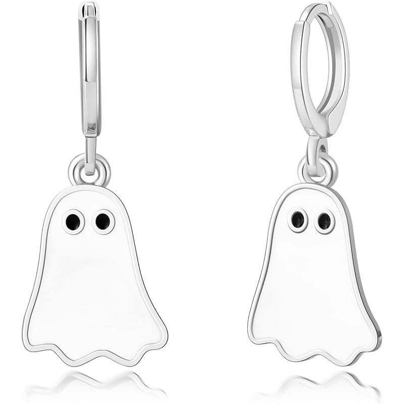 Ghost Huggie Hoop Earrings - Fitlab