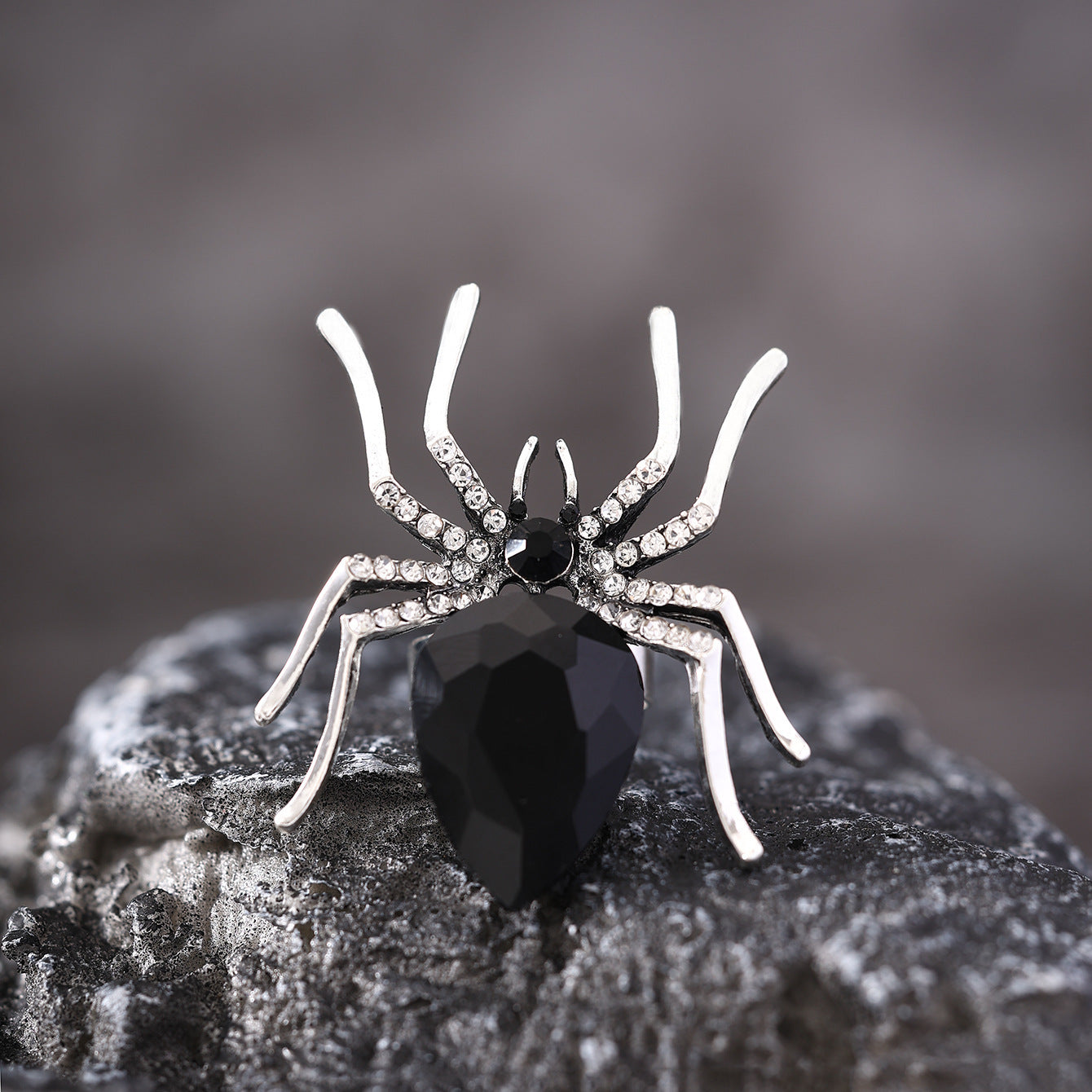 Halloween Spider Stone Ring - Fitlab
