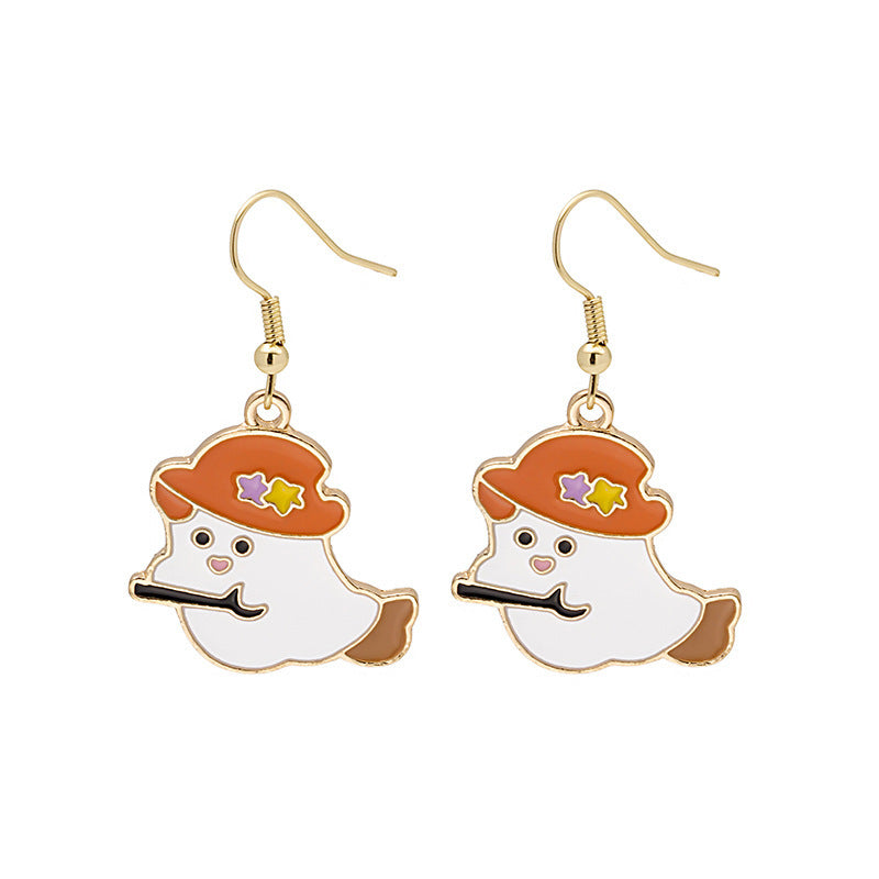 Halloween Cute Pumpkin Earrings - Fitlab