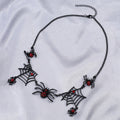 Halloween Spider Web Necklace - Fitlab