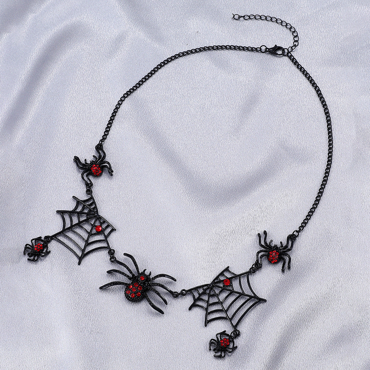 Halloween Spider Web Necklace - Fitlab