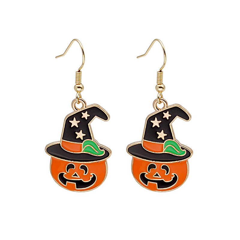 Halloween Cute Pumpkin Earrings - Fitlab