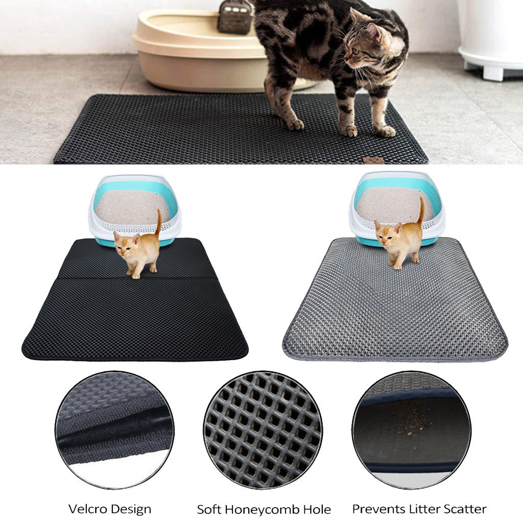 Double Layer Litter Cat Mat