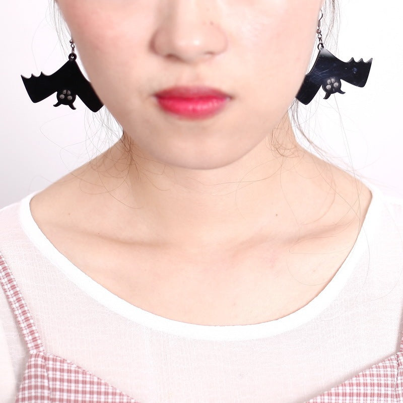 Halloween Inverted Bat Jewellery Set - Fitlab